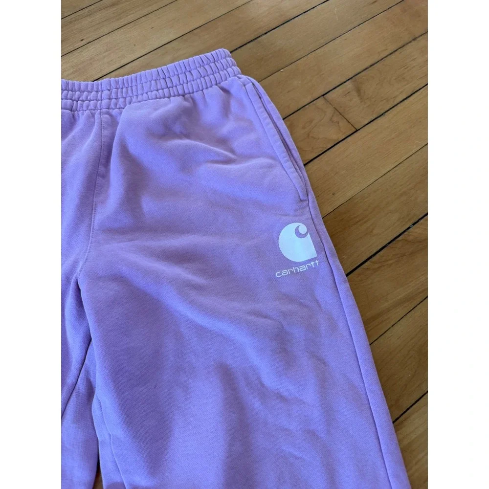 Carhartt‎ purple fleece sweatpants youth